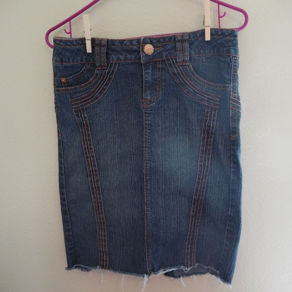 Denim skirt